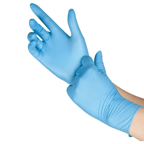 Medical rubber gloves